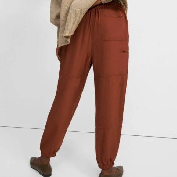 Theory Red Clay Cargo Joggers - Picture 2 of 13
